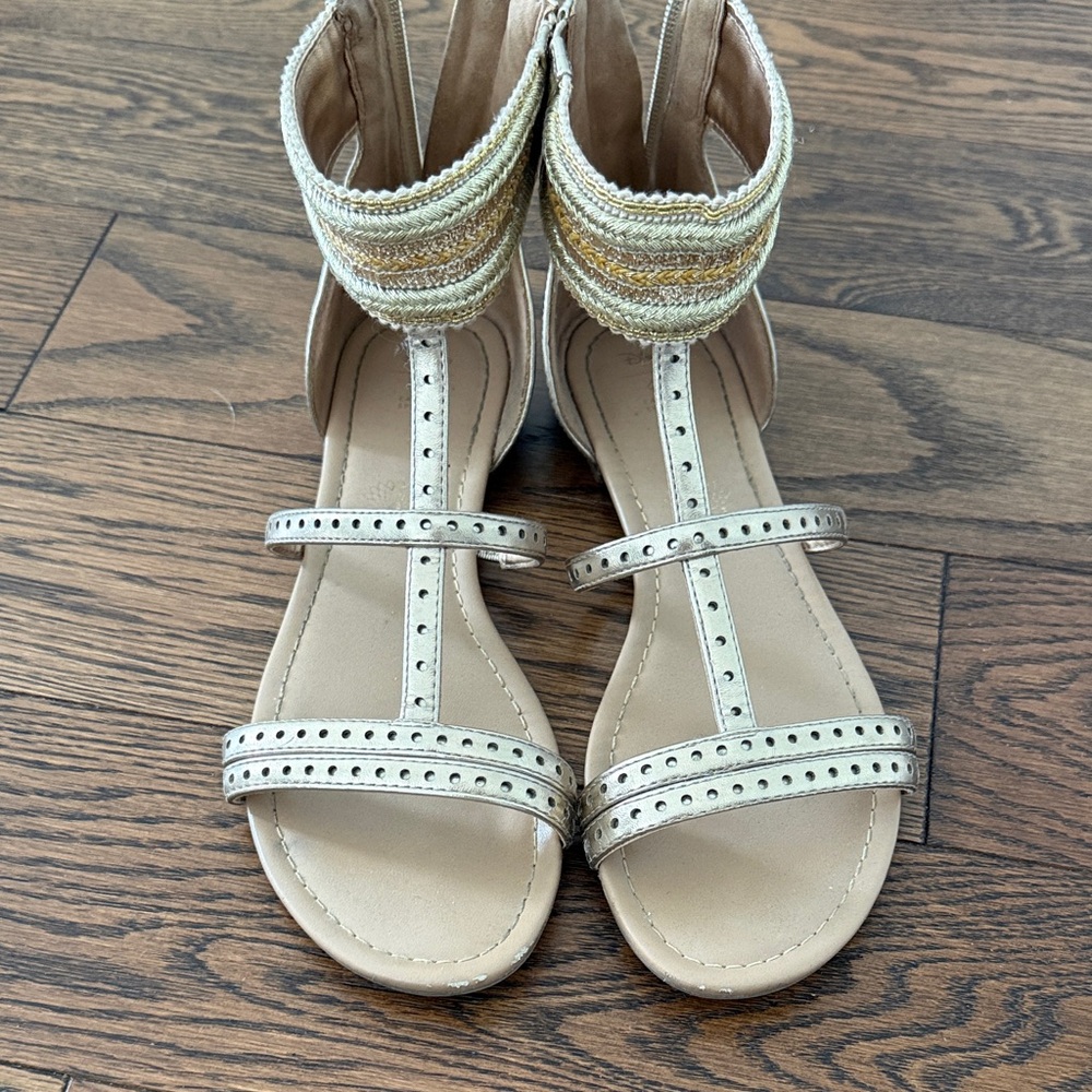 Call It Spring Disney Gold Sandals